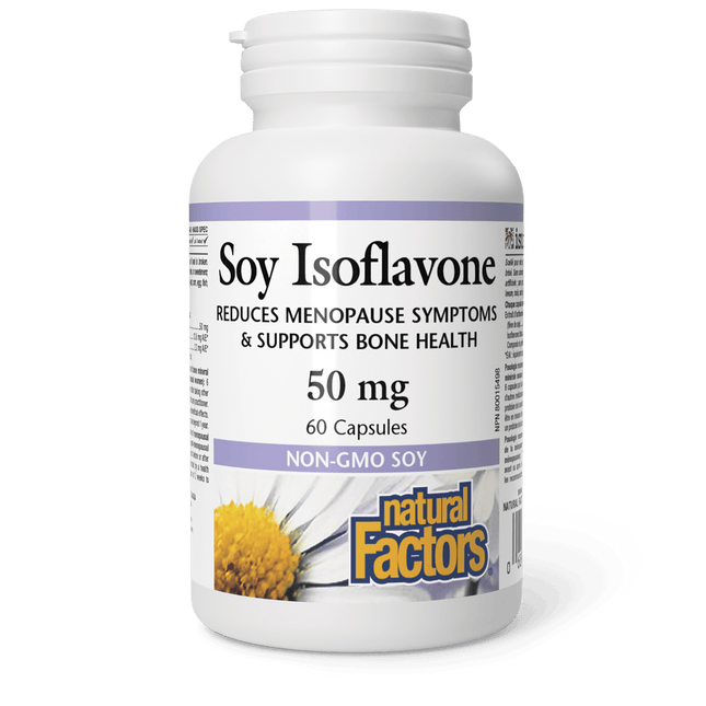 NATURAL FACTORS SOY ISOFLAVONE COMPLEX 50mg 60caps