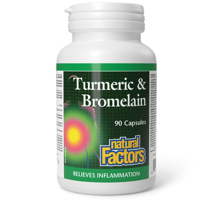Factor Tumeric NATURAL FACTORS TURMERIC AND BROMELAIN 90caps, 627765017380 – Finlandia ...