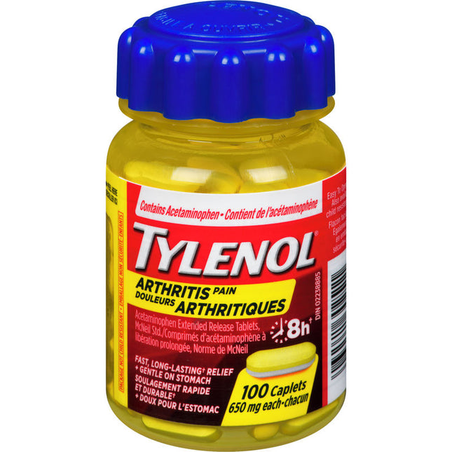TYLENOL ARTHRITIS PAIN 100caps